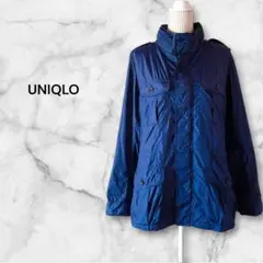 UNIQLO ナイロンジャケット 青系 XL