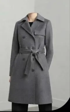 定価7.5万✨Theory セオリー ダブルブレストピーコート カシミヤ 近年 Theory セオリー カシミヤ混 ダブルブレストコート S - メルカリ