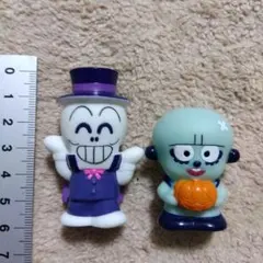 あつまれアンパンマンハロウィン 指人形　ホラーマン　フランケンロボくん