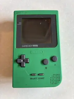 GAME BOY pocket グリーン 本体　ジャンク品