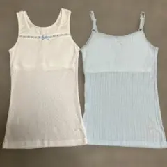 子供用140 胸パッド付キャミソール&タンクトップ
