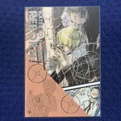 天野明展 リボーン 箔押しポストカード ベル＆スクアーロ＆ザンザス＆レヴィ