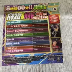DVD 2025年11月号 パチスロ必勝ガイド付録480分