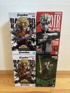 呪術廻戦 ヒロアカ NARUTO フィギュア 4点セット まとめ売り - メルカリ
