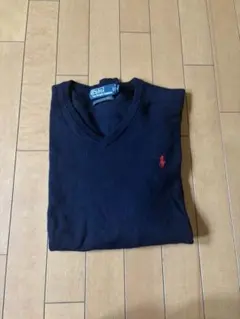 Polo by Ralph Laurenラルフローレン Vネック ニッXL