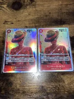 ワンピースカード　モンキー・Ｄ・ルフィ　SR