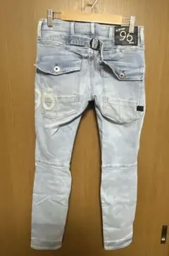 G-Star 96 RAW ライトブルーデニム　ジーンズ　ポケット付き　XS