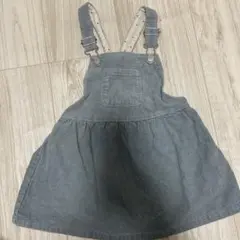 美品ZARA★キッズサロペット　90