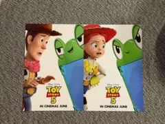 ディズニー ズートピア2トイ・ストーリーコラボ 台湾映画館限定特典A3