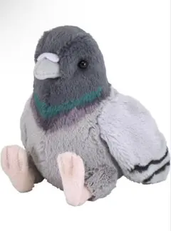 【新品タグ付き】サンレモン フラッフィーズぬいぐるみ　ハト 鳩