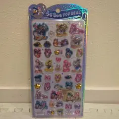 うるちゅるポップシール　ディズニー　ドナルド&デイジー