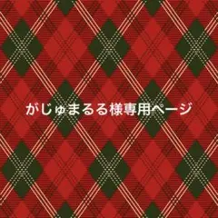 がじゅまるる様専用ページ