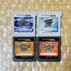 イナズマイレブン4個セット3DS・DSソフト★匿名発送追跡可★【動作確認済み】★