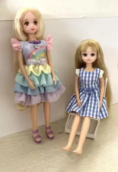 ド*K様 リカちゃん人形 2体セット