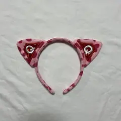 富士急ハイランド ねこカチューシャ ピンク