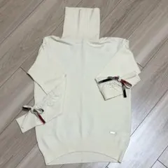 BURBERRY BLUE LABEL 長袖ニットセーター 38