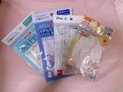 キャラクターマスク 4個セット