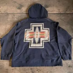 PENDLETON ペンドルトン ネイティブ柄 フーディー 古着 L