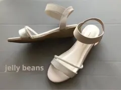 jelly beans ビジューベルトストラップモールドサンダル　Mのサムネイル