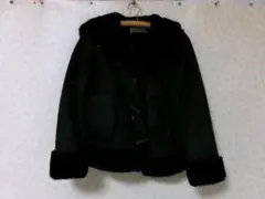 97640 NICE CLAUP コート　黒