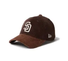 NEWERA ニューエラ　9twentyキャップ コーデュロイ　パドレス