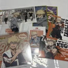 僕のヒーローアカデミア 爆豪勝己 カード・ステッカーセット