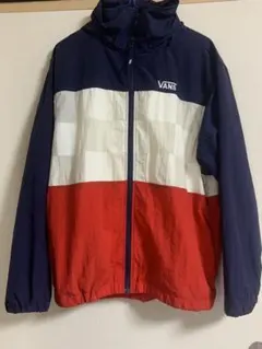VANS ナイロンジャケット　トリコロールカラー