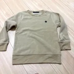 シスキー　110cm ベージュ　フリース　トップス
