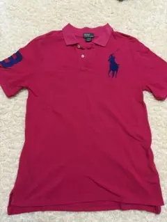 Polo by Ralph Lauren 半袖ポロシャツ ビッグポニーピンク Lのサムネイル