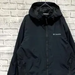 コロンビア　マウンテンパーカー中綿ブラックM ブラック　アウトドア1001