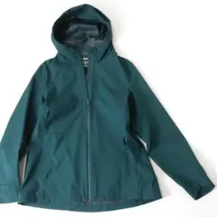 【美品 希少色】UNIQLO ブロックテックパーカー 撥水/軽量/透湿