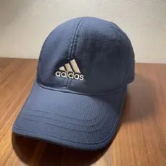 アディダス　adidas キャップ ネイビー　54〜57㎝