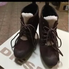 ディーゼル⭐︎ブーツ　ショート　ボア　diesel Mustang