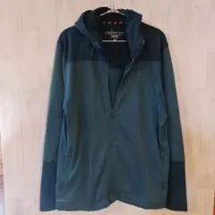 e0051　Nike THERMA-FIT ジャケット L ダークグリーンのサムネイル