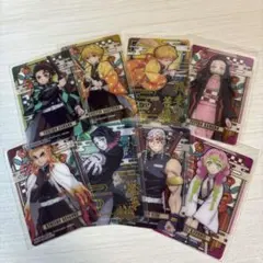 鬼滅の刃 キャラクターカード 8枚セット