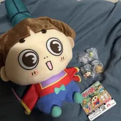 おじゃる丸　ぬいぐるみ　めじるしアクセサリー　5点セット