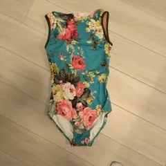 レオタードトーキョー花柄 ノースリーブ レオタードL | Mercari