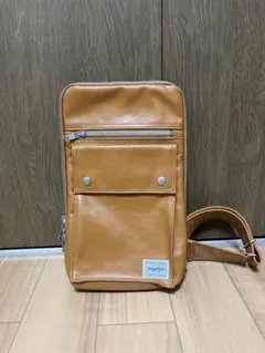 PORTER ワンショルダーバッグ キャメル
