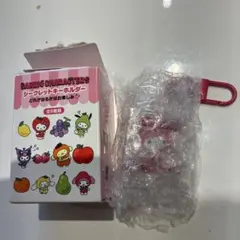 サンリオ フルーツデザイン シークレットキーホルダー　キティ　マイメロ　ピンク