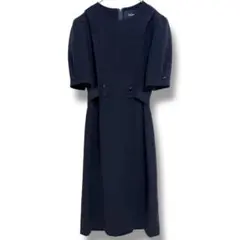 LOVELINISON ブラック ワンピース 9号 Ｍ ロング フォーマル