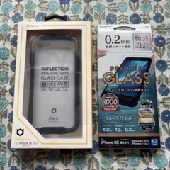 【未使用】iPhone SE/8/7用　ケース　iface 箱付き