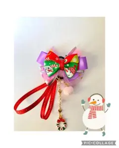 ☆クリスマスヘアアクセサリー☆ヘアゴム　ヘアクリップ