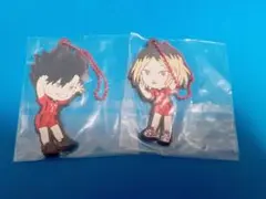 ハイキュー　黒尾哲朗と孤爪研磨　キーホルダーセット