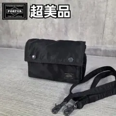 超美品　ポーター　PORTER　タンカー　ショルダーバッグ　ポーチ　サコッシュ
