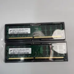 Micron M736HTF51264FY-800C1 DDR2 4GB 2枚