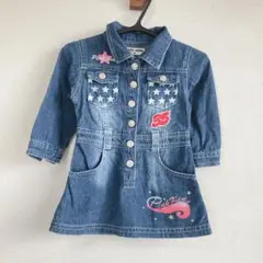 PEPE MOON デニムワンピース　90 キッズ　ベビー