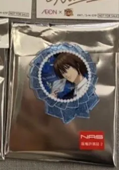 新テニスの王子様　イオンコラボ　ロゼットブローチコレクション　不二