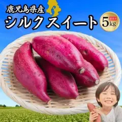 新物 鹿児島県産 シルクスイート 5㎏ さつまいも 186