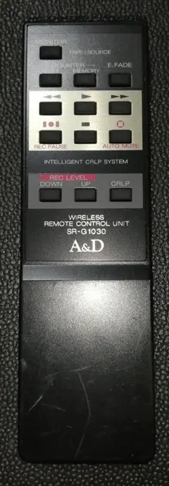 A&D リモコン SR-G1030 - メルカリ