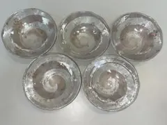 作家物 桜柄 小鉢 小皿 5枚セット 和モダン 和食器 春器